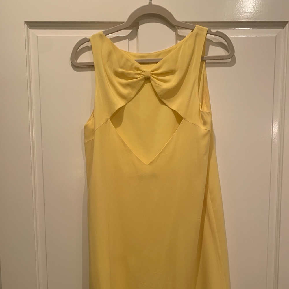 Alice and Olivia Trina Bow Back Dress Size Small